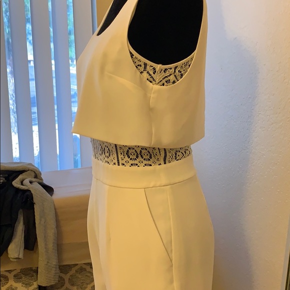 Marciano white lace romper - Picture 6 of 11